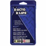 Elmer's No.11 Classic Fine Pnt X-Life Refill Blade - #11 - Durable, Rust Resistant - Carbon Steel - Silver - 500 / Box EPIX511