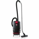Hoover Commercial  40V  Brushless  Backpack  Tool  Only - 450 W Motor - Bagged - Hose, Wand - 5 ft Hose Length - HEPA - 607.4 gal/min - DC Supply - Battery Rechargeable - 40 V DC - 12.50 A - 450 W Rated Input Power - 71 dB(A) Noise Level - Black HVRCH93619