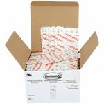 Command Poster Strips 17024-S256NA, Small, White, 256 Strips - 1.75" Length x 0.62" Width x 500 mil Thickness - White - Damage Resistant, Mark Resistant - For Poster, Indoor, Hanging, Smooth Surface, Artwork, Sign, Home, Office, Decorating, Multi Surface  MMM17024S256NA