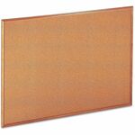 Universal Bulletin Board - 36" Board Height x 48" Board Width x 1.20" Board Depth - Brown Natural Cork, Tan Surface - Durable, Self-healing - Oak Wood Frame - 1 Each UNV43604