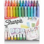 Sharpie S-Note Creative Markers - Assorted Ink - Multipurpose - 36 / Box SAN2148154