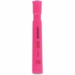 Universal Highlighter - Fluorescent Pink Ink - Pink Barrel - 12 / Dozen UNV08865