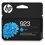 HP 923 Original Inkjet Ink Cartridge - Cyan - 1 Each HEW4K0T0LN