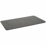 Allsop Leatherette Mousepad - 0.25" Height x 14.20" Width x 8.60" Depth - Black - Vegan Leather, Leatherette - Anti-skid, Wear Resistant, Fray Resistant - Mouse - 1 Each ASP32580