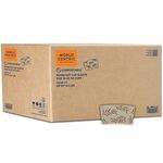 World Centric Compostble Paper Drink Sleeves - Natural, Family Brown - Paper - 50/Pack - 20 / Carton WORSLPALG