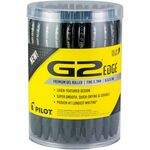 Pilot Gel Pens - 0.7 mm Fine Pen Point - Refillable - Black Ink - Gel-based - Tungsten Carbide Tip - Writing - 36 / Pack PIL15955