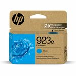 HP EvoMore 923E Original Inkjet Ink Cartridge - Cyan - 1 Each - 800 pages HEW4K0T4LN