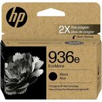 HP EvoMore 936e Original High Yield Inkjet Ink Cartridge - Black - 1 Each - 2500 Pages HEW4S6V6LN