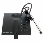 Spracht ZUM Over-the-Ear Bluetooth Headset & Base - Mono - Wireless - Bluetooth - Over-the-ear - Matte Black SPTHSOTEQ