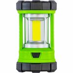 Life+Gear Adventure Lantern & Power Bank - 3200 lm Lumen - 1 - Lithium Ion (Li-Ion) - Battery Rechargeable - Battery, USB - Impact Resistant, Water Resistant - Lime, Green - 1 Each DCY413992