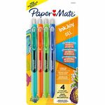 Paper Mate InkJoy Gel Pens - 0.7 mm Pen Point - Retractable - Assorted Ink - Gel-based - 4 / Pack PAP2205627