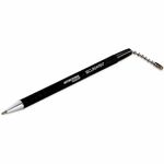 ControlTek Secure-A-Pen Replacement Pens - 1 mm Medium Pen Point - Black Ink - Writing - 1 Each CNK555565
