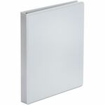 Universal Economy Round Ring View Binder, 3 Rings, 1" Capacity, 11 x 8.5, White, 12/Carton - 1" Binder Capacity - 175 Sheet Capacity - 3 Ring - Fastener: Ring - Pocket: 2, Inside Front & Back - Polypropylene - White - Recycled - Non-stick - 12 / Carton UNV20962CT