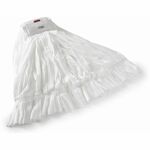 Rubbermaid Commercial Disposable Wet Mop - 5" Height Head - Disposable, Absorbent - White - 1 Each RCP2025507