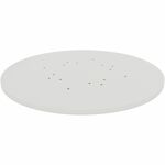 Lorell Hospitality/Conference Tabletop - Round - x 1" Thickness x 36" Diameter - Band Edge - White Table Top - Sturdy - For Reception Area, Conference Table, Breakroom, Lobby, Meeting, Office - 1 Each LLR99875