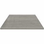 Lorell Hospitality/Conference Tabletop - Square - 36" Width x 1" Thickness x 36" Length - Band Edge - Weathered Charcoal Table Top - Sturdy - For Reception Area, Conference Table, Breakroom, Lobby, Meeting, Office - 1 Each LLR69601
