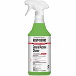 Rust-Oleum General-Purpose Concentrate Cleaner - For Multi Surface, Multipurpose - Concentrate - Spray - 32 fl oz (1 quart) - 12.2 to 12.5 pH - Mild Scent - Recommended For: Grime Remover, Grease Remover, Soap Scum Remover, Stain Remover, Dirt Remover - R RST352264