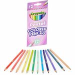 Crayola Presharpened Colored Pencils - 3.3 mm Salmon, Apricot, Spring Green, Sea Green, Periwinkle, Sand, Unmellow Yellow, Cool Mint, Cornflower, Purple Mountains Majesty, Slate Lead - 1 Each CYO682030