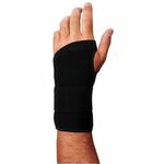 Ergodyne ProFlex 4005 Wrist Brace Support - Black - Nylon, Polyester, Spandex, Plastic - 1 EGO70145