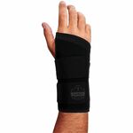 Ergodyne ProFlex 4015 Wrist Brace Support - Black - Nylon, Polyester, Spandex - 1 EGO70153