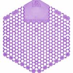 Fresh Products Wave 3D Urinal Screen - Lasts upto 30 Days - Splash Reducer, Odor Control - 10 / Box - Purple FRS3WDS60LAV