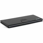Allsop Foldio Laptop & Tablet Stand - Black - Ergonomic, Adjustable Angle, Adjustable Height, Magnetic, Compact, Portable, Foldable - 1 Each ASP32670