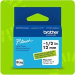 P-touch BTAG-G31 Black on Light Green Label Tape - x 15/32" Width x 13 1/8 ft Length - Removable Adhesive - Light Green - Plastic - Water Resistant - 1 Each BRTBTAGG31