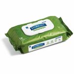 FitRight Aloe Quilted Wet Wipes Soft Pack Fragrance Free 48/Pack 12Ct - 8" Width x 12" Length - quilted textured - White - 12 / Carton MIIMSC263625