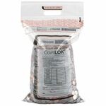 ControlTek CoinLOK Plastic Coin Bags - 50 lb Capacity - 12.50" - Clear - Plastic, Poly - Coin - 50 / Pack CNK585100