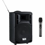 National Public Seating Nat'l Public PRA-8000 Oklahoma Sound PA System - 40 W Amplifier - Wireless Microphone - Battery, AC Supply - Bluetooth - USB Port - Battery Rechargeable - Black NPSPRA8000PRA85
