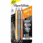 Paper Mate InkJoy Gel Pens - 0.8 mm Medium Pen Point - Assorted Ink - Gel-based - Assorted Barrel - 3 / Pack PAP2173763