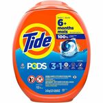 Tide Pods Laundry Detergent - For Laundry, Washing Machine, Clothes, Fabric - Concentrate - Pod - Original Fresh Scent - Recommended For: Stain Remover, Odor Remover, Food Remover, Grass Remover, Grease Remover, Oil-Based Soil Remover, Organic Matter Remo PGC03243