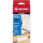 VELCRO&reg; Cable Organizer - Cable Sleeve - White - 2 / Pack VEK30798