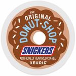 The Original Donut Shop K-Cup Snickers Coffee - Compatible with Keurig Brewer - Mild - Per Box - 24 K-Cup - K-Cup - Snickers - Kosher - 4 / Carton GMT9608CT