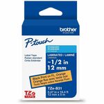 Brother P-touch TZe Laminated Label Tape - - DiameterTape - Orange - Laminated - 26.20 ft Roll Length - For Label Maker - 1 Each BRTTZEB31CSG