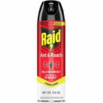 Raid Ant & Roach Killer Spray - Spray - Kills Ants, Cockroaches, Crickets, Earwig, Spider, Lady Beetle, Silverfish, Stink Bug, Bugs - 17.05 fl oz - Red - 1 Each SJN386214
