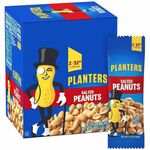Green Rabbit Planters Roasted Peanuts Snack Packs - Salted Peanut, Crunchy - 18 / Carton GRR20900627