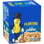 Green Rabbit Planters Salted Cashews Snack Packs - Salted Cashew - 18 / Carton GRR20900626