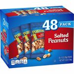 Green Rabbit Planters Roasted Peanuts Snack Packs - Cholesterol-free - Salted Peanut - 1 oz - 48 / Carton GRR22000760