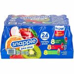 Green Rabbit Snapple Variety Pack - Fruit Punch, Kiwi Strawberry, Apple - 24 / Carton GRR22000813
