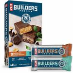 Green Rabbit Clif Builder's Bar Variety Pack - No Artificial Flavor - Chocolate Peanut Butter, Chocolate Mint - 0.71 oz - 18 / Carton GRR22000543