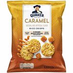 Green Rabbit Quaker Popped Rice Crisps - No High Fructose Corn Syrup, Gluten-free - Caramel, Corn - 0.67 oz Bag - 60 / Carton GRR29500052