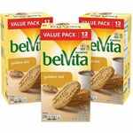 Green Rabbit Belvita Breakfast Biscuits - No Artificial Flavor, No Artificial Sweeteners, No High Fructose Corn Syrup, Low Fat - Golden Oat, Crunchy, Sweet - 1.76 oz - 36 / Carton GRR30700147