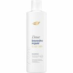 Dove Intensive Repair Hair Shampoo - For Curly Hair - 12 fl oz (354.9 mL) - Bottle Dispenser - Hair - White - 1 Each UNI08053