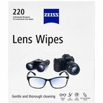 Green Rabbit Zeiss Pre-Moistened Lens Wipes - For Lens, Glasses - Pre-moistened, Disposable - 220 / Carton GRR22002393