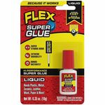 FLEX SEAL High-Performance Super Glue - 0.35 oz - Clear FLXSGLIQ10BT