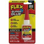 FLEX SEAL High-Performance Super Glue - 0.71 oz - Clear FLXSGGELB20