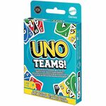 UNO Teams Card Game For Family Nights, Game Nights, Travel, Camping & Parties - Party - 2 to 4 Players - 1 Each MTTHXT58