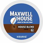 Maxwell House K-Cup House Blend Coffee - Compatible with Keurig Brewer - Medium - K-Cup - House Blend - 24/Box - 4 / Carton GMT8047CT