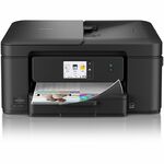 Brother Work Smart MFC-J1410DW Wired & Wireless Inkjet Multifunction Printer - Color - Black - Copier/Printer/Scanner - 16 ppm Mono/9 ppm Color Print - 1200 x 6000 dpi Print - Automatic Duplex Print - Up to 2500 Pages Monthly - ADF Scanner - 1200 x 600 dp BRTMFCJ1410DW